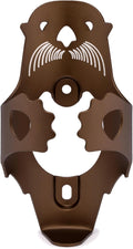 Portland Design Works Water Bottle Cage - Lightweight Water Bottle Holder for Bikes, Otter Cage, Brown