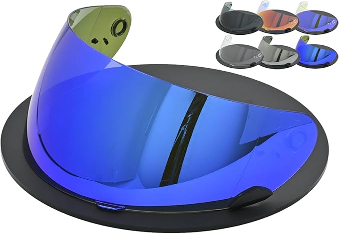 Replacement Motorcycle Helmet Visor Shield for Star RS-1 Vortex Qualifier Revolver Helmet Accessories Universal