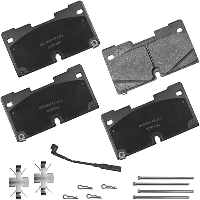 Bendix Premium SBC2173 Ceramic Front Brake Pads for Select Models Cadillac Escalade,ESV,Chevrolet Cheyenne,Silverado 1500,LTD,Suburban,Tahoe,GMC Sierra,Sierra 1500,Sierra 1500 Limited,Yukon,XL