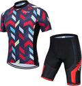 Cycling Jerseys Sets Short Sleeve Bike Clothing Suits Bicycle top Men MTB Jersey Breathable Summer