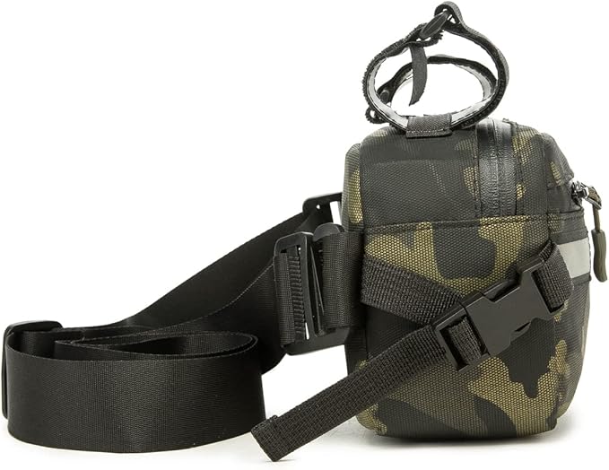 ROYALFAIR Waterproof Bike Handlebar Bag (Green Camo)