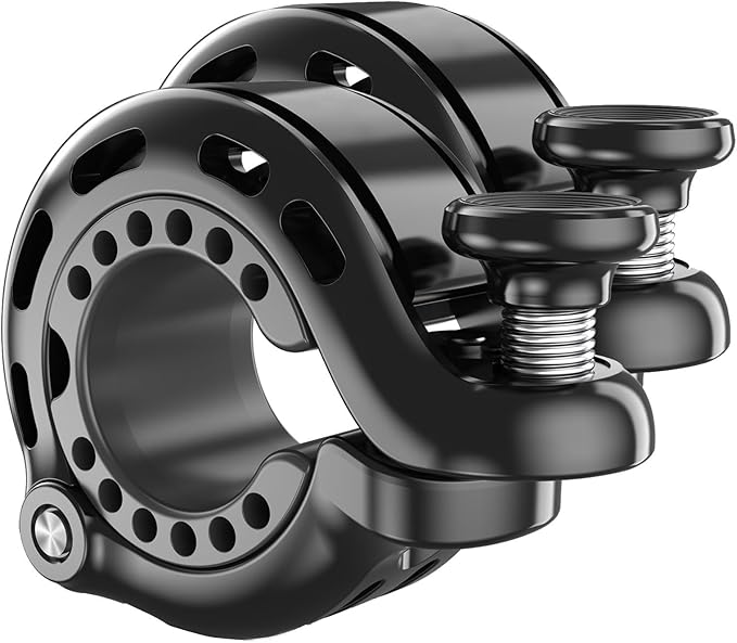 Bike Bell, Aluminum Alloy Bicycle Bells for Adults Kids Max 110 dB, Bike Horn Fit 22.2-31.8 mm Handlebar for Mountain Road Bike Scooter Ebike