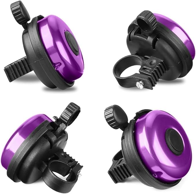 Accmor Classic Bike Bell, Aluminum Bicycle Bell, Loud Crisp Clear Sound Bicycle Bike Bell for Adults Kids