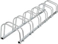 ZENY 6 Bike Rack Bicycle Floor Parking Stand for Mountain Bike Road Bike Indoor Outdoor Garage, Adjustable Bicycle Storage Organizer Stand
