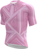 Wulibike Men's Cycling Jerseys Short Sleeve Bike Biking Shirts Full Zip with Pockets Road Bicycle Clothing