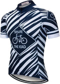 Cycling Jersey Men Full Zip Bike Shirt Racing Top Bicycle Clothing