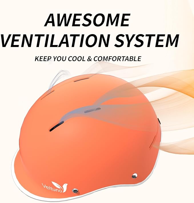 Bike Helmet for Adults, Adjustable Bicycle Helmet for Men & Women, Cycling Helmet with Safety Certified for Scooter, Skateboard, Mountain Bike, Road Bike, Commuting