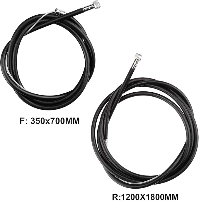 RUJOI Bike Brakes Set,Mountain Bike V Brakes Type,V-Brake Replacement Set for MTB, Road Bike,BMX,E Bike Black (2 Pack)…