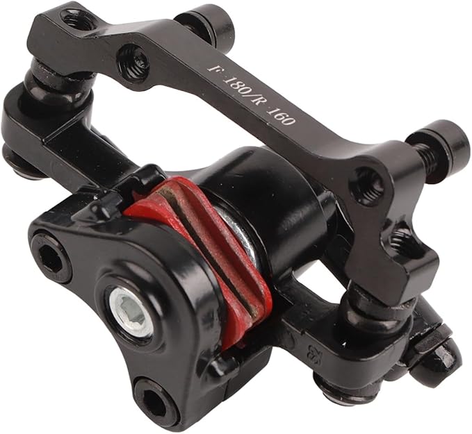 Haofy Mountain Bike Disc Brake, F160/R140 Brake Pads, Bicycle Brake Device Mechanical Bike Pulling Disc Brake Front Rear Disc Brake Bb8