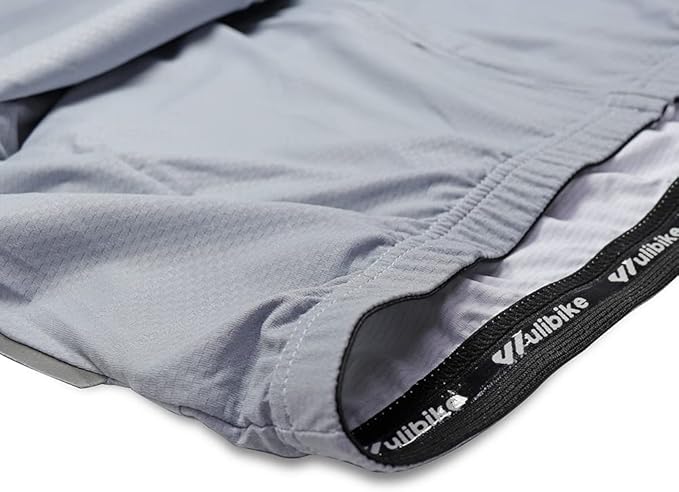 Men's Cycling Jerseys Long Sleeve Bike Biking Shirts Full Zip with Pockets Road Bicycle Clothing