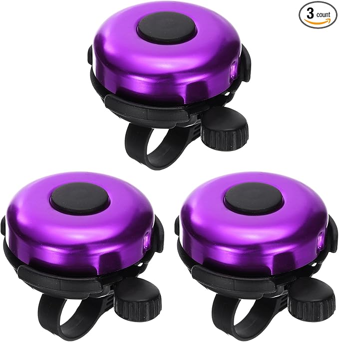 HARFINGTON Bike Bell Aluminum Classic Bicycle Bell with Loud Crisp Clear Sound Bike Ring Bell Bike Accessories for Adults Children Road Mountain Bike