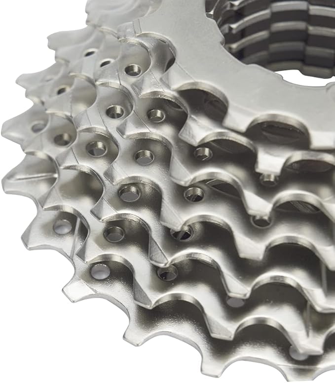 CYSKY 8/9/10/11/12-Speed Cassette 11-25T/28T/32T/34T/36T/40T/42T/46T/50T/52T Bike Sprocket Freewheel Compatible with Shimano, Sram HG Hub, Fit for Mountain Bike, Road Bike, MTB Cassette