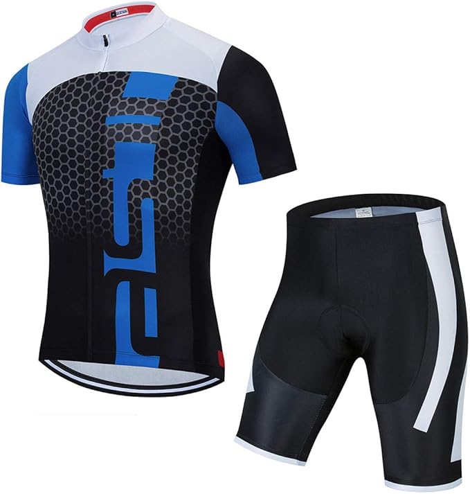 Cycling Jerseys Sets Short Sleeve Bike Clothing Suits Bicycle top Men MTB Jersey Breathable Summer