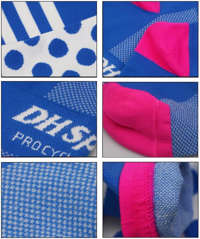 Cycling Socks Pro Mens Womens Riding Socks Bicycle Bike Sport Ankle Athletic Socks XC MTB BMX Black Pink Blue Green Orange