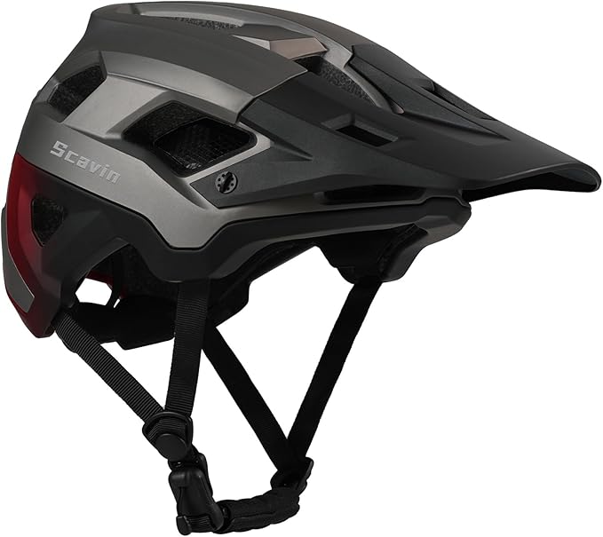Mountain Bike Helmet for Adult, NTA 8776 E-Bike & Road Bicycle Helmet Certified Adjustable MTB Cycling for Men Women Youth Visor &Magnetic Buckle