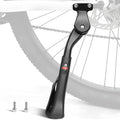 Bike Kickstand for Adult Bike, 14" -17" Adjustable Universal Bike Stand, Rear Side Aluminum Alloy Bicycle Stand Fit, Bicycle Wider Base Stands, Non-slip Kick Stand for Mountain/Road/E-Bike