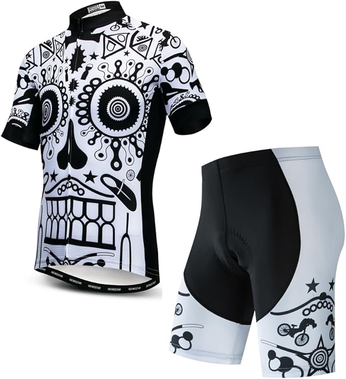 Cycling Jersey Men Set Road Short Sleeve Quick Dry Bike Padded Cycling Clothing Suit Bicycle Wear Summer