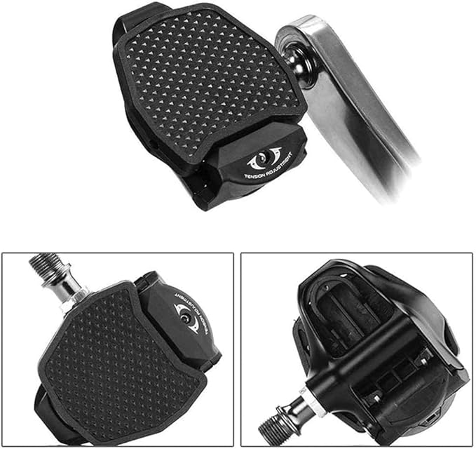 Thinvik Clipless Road Pedal Convert to Universal Platform Pedal Adapters for Shimano SPD-SL System