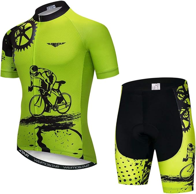 Sportswear Cycling Jerseys Short Sleeve Bike Clothing Bike top Men MTB Jersey Breathable Summer Black