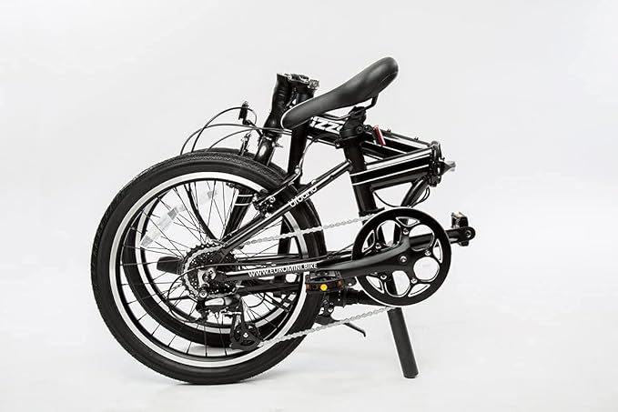 ZiZZO Urbano 26lb Lightest Aluminum Frame Genuine Shimano 8-Speed 20-Inch Folding Bike | 26lb, Lightest, Genuine Shimano