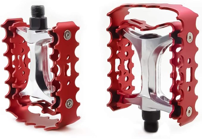 MTB Pedals Mountain Bike Pedals 9/16 Sealed Bearing,Aluminum Antiskid Durable Bicycle,Bike Platform Pedals Lightweight for BMX MTB