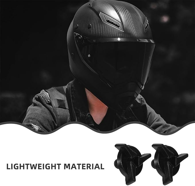 -road Helmet Screws Set 14pcs Black Plastic Silver Metal Replacement Screws for Motorcycle Dirt Bike and Bicycle Helmets Visor Accessories Compatible and Visor Adjustment