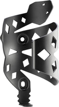 Portland Design Works Water Bottle Cage - Lightweight Water Bottle Holder For Bikes, RATTLESNEK KEJ, Black - Left Opening