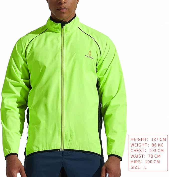 Cycling Jacket Cyclists' Jerseys Vest Wind Coat Windbreaker Jacket Outdoor Sportswear