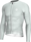 INBIKE Cycling Jersey Men, Long Sleeves Quick Dry Bike Shorts with Pockets, Moisture Wicking Bicycle Tops for Road Biking MTB