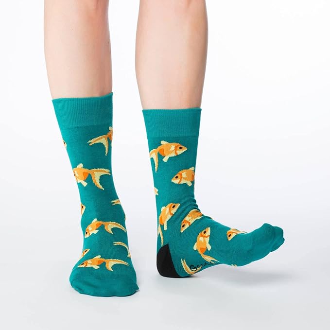 Good Luck Sock Novelty Crew Socks for Adults - For Men, Women and Teens