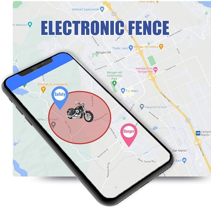 YuYue Electronic 4G Car GPS Tracker Real Time Anti-Lost Locator Positioner with Emergency SOS Alarm Remote Control Bike Motorcycle Kids Tracker