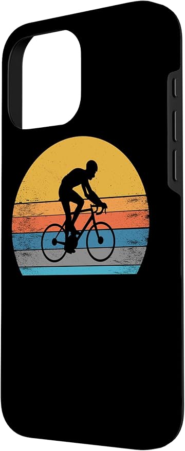 Racing Road Bike Vntage Cycling Riding Racing Bike Bicycle Case for iPhone 16 Pro Max