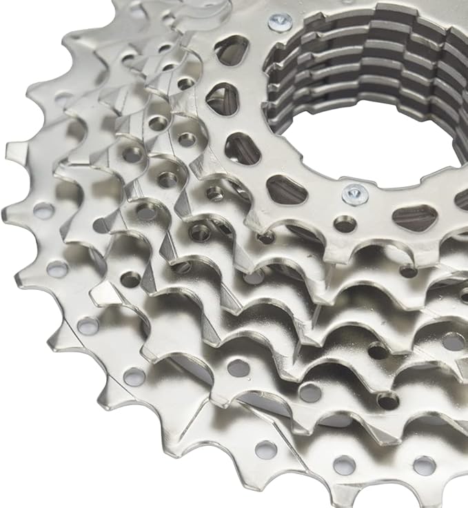 CYSKY 8/9/10/11/12-Speed Cassette 11-25T/28T/32T/34T/36T/40T/42T/46T/50T/52T Bike Sprocket Freewheel Compatible with Shimano, Sram HG Hub, Fit for Mountain Bike, Road Bike, MTB Cassette