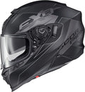 ScorpionEXO T520 Full Face Touring Motorcycle Helmet with Bluetooth Ready Speaker Pockets DOT ECE Approved Factor (Phantom - Small)