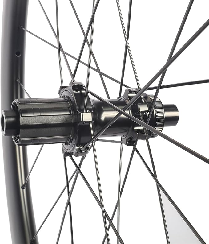 ICAN FL40/50 Max 1347g/1370g/1395g Carbon Disc Road Bike Wheelset 23mm Inner Width 700C 36T Ratchet System Hub