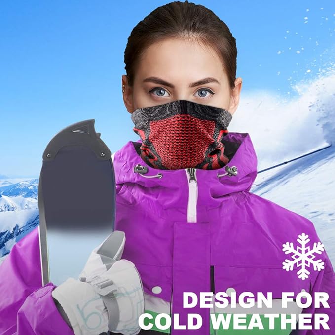 WTACTFUL Winter Neck Warmer Gaiter Windproof Face Mask Balaclava Bandana for Ski Snowboard