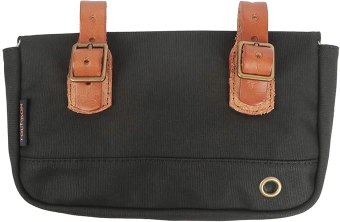 TOURBON Bike Handlebar Bags, Bike Bags, Waterproof Canvas