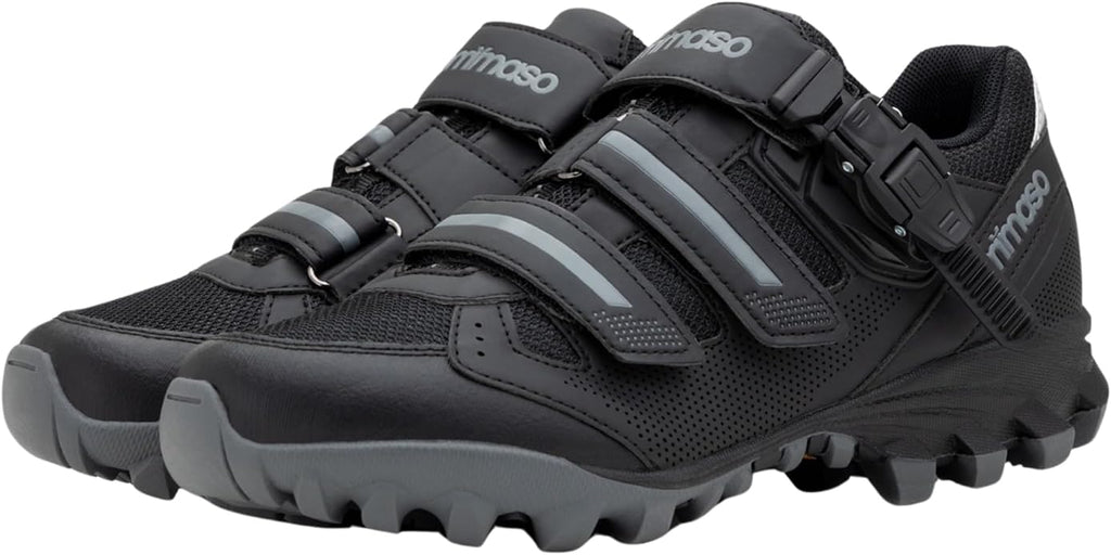 Tommaso Mens Cycling Shoes – SPD Compatible Outdoor, MTB, Gravel & Mountain Bike Shoes – Walkable Design – Cleats Not Included