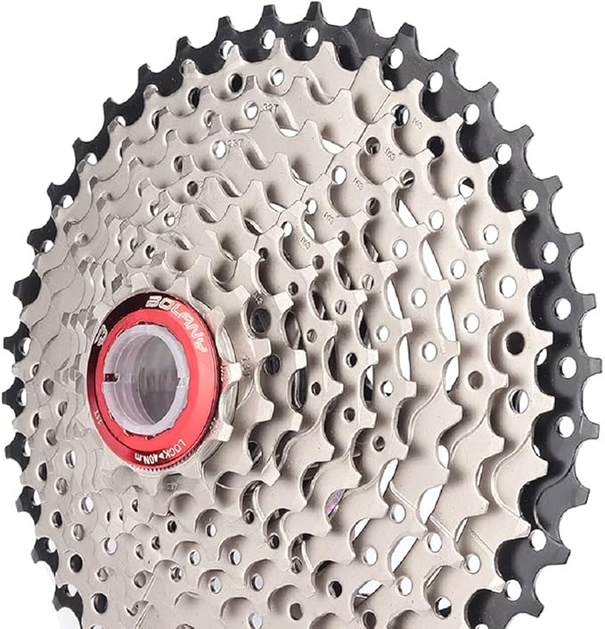 BOLANY Bike 8/9/10 Speed Cassette 11-25T/32T/36T/40T/42T/46T/50T Fit for MTB Bike, Road Bicycle, Lightweight Cassette, Compatible with Shimano SRAM Sunrace