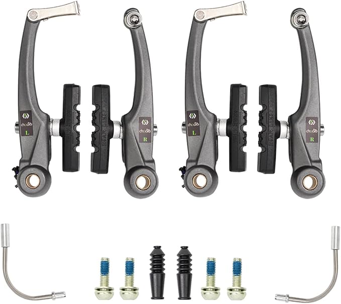Chooee Linear Mountain Bike V-Brake Set Front and Rear Bicycle V Brakes CHVB001