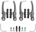 Chooee Linear Mountain Bike V-Brake Set Front and Rear Bicycle V Brakes CHVB001