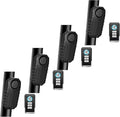 Bike Alarms,Bike Alarm Anti Theft, Bicycle Alarms with Remote,113dB Super Loud Bicycle Vibration Motion Sensor Siren Anti Theft Security System IP65 Waterproof, 4Pack