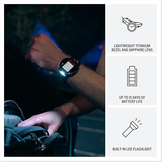 Garmin Forerunner 970 GPS Running Smartwatch, Whitestone | Premium Training & Recovery, Sleep Coach, Heart Rate, Download Music, Up to 15 Day Battery | Signature Series Gift Bundle