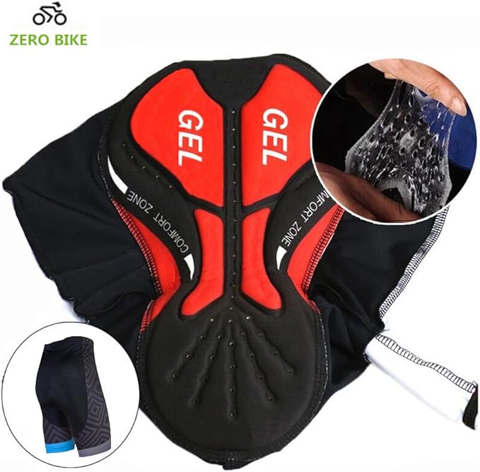 Men's Short Sleeve Breathable Cycling Jersey Set 3D Padded Bicycle Shorts Sportswear Suit Quick Dry