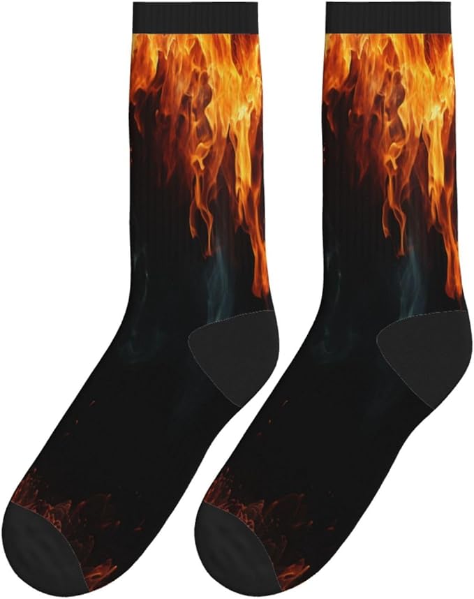 Crew Athletic Socks Funny Crazy Casual Sports Novelty Dress Socks for Women Men Running Hiking
