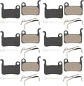 6 Pairs Bike Brake Pads Compatible with Shimano Deore XT XTR LX SLX Hone Alfine Saint Bicycle Disc Brake Pads Replacement Ebike