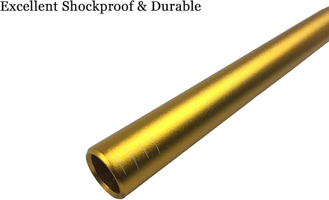 Wake 31.8mm MTB Mountain Bike Handlebar, Aluminum Alloy Mountain Bike Bicycle Riser Handlebar Extra Long 720/780mm with Paint Matte Surface (Gold, 780mm)