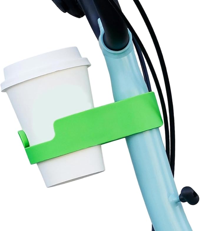 Folding Bike Cup Holder Quick Release, Sturdy Design, Bottle Mount for Commuters & Cyclists Bike Cup Stand