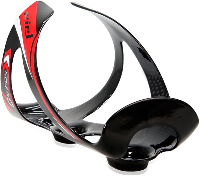 Wiel Full Carbon Fiber Bicycle Bike Light Drink Water Bottle Cage Holder