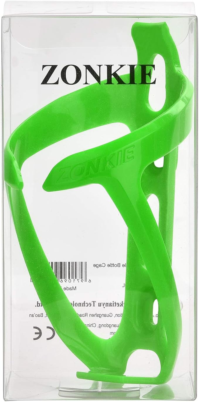 ZONKIE Bicycle Bottle Cages, Plastic Bike Bottle Holder for Road Bike and Mountain Bike, Many Colors are Available.